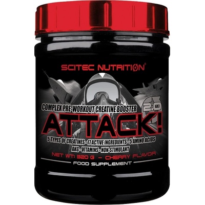 Scitec Nutrition Attack 2.0, 320 Grams