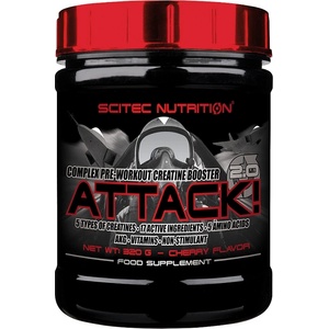 Scitec Nutrition Attack 2.0, 320 Grams