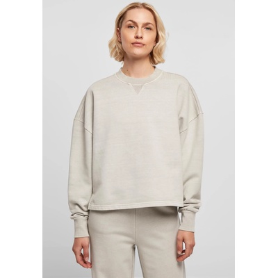 Urban Classics Дамска блуза в светлосив цвят Urban Classics Ladies TerryUB-TB5033-04011 - Светлосив, размер XXL