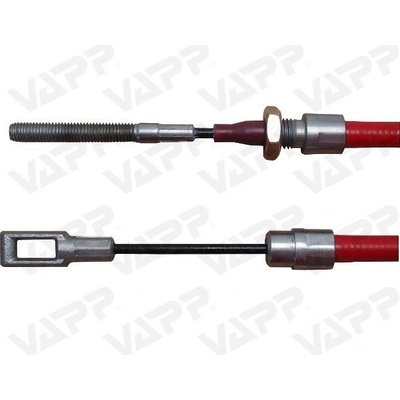 AL-KO Lanovod brzdový staré provedení 1160/1385 mm, závit M8 – Zboží Mobilmania