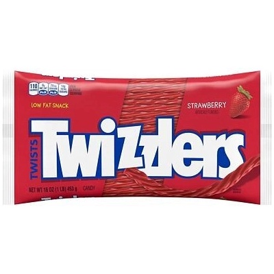 Twizzlers USA pendreky s příchutí jahody 453 g