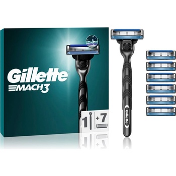 Gillette Mach3 самобръсначка + резервни остриета 7 бр