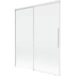 Mexen Rox двукрилен плъзгащ се параван за вана 140 x 150 cm, прозрачен, бял (8C9-140-001-20-00)