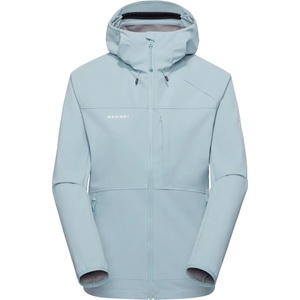 Mammut Дамско софтшел яке Mammut Women's Ultimate Comfort Softshell Hooded Jacket Softshell jacket - Nebla - размер XS (103-2751-0411)