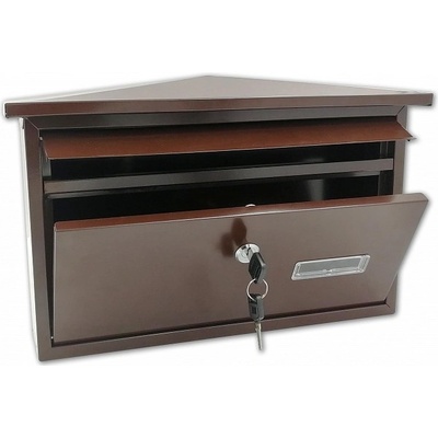 Satos KT03 - HNĚDÁ schránka 380x235x65 "AKČNÍ CENA BEZ SLEVY" – Hledejceny.cz