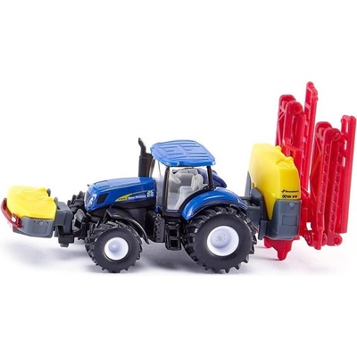 Siku 1799 Traktor NEW HOLLAND s neseným postřikovačem 1:87