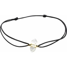 JSB Bijoux Krištáľ na šnúrke pozlátený 92500529g-cr (Ag 925/1000, 1,04 g)