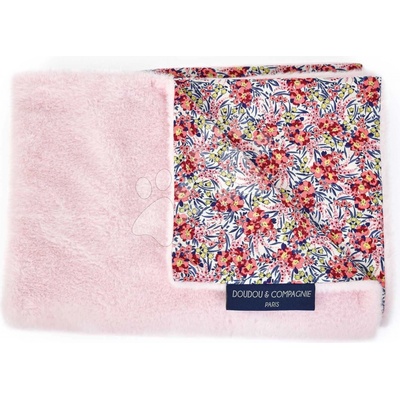 Doudou et Compagnie Deka pre najmenších Soft Blanket Deer Boh'aime ružová