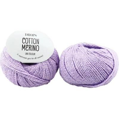 Drops Cotton Merino 31 jemná lila