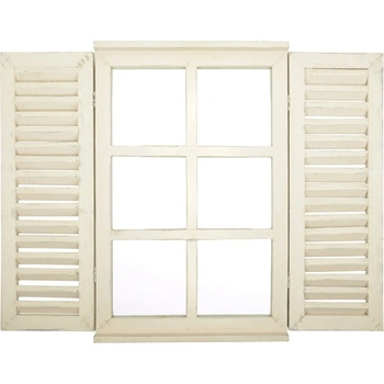 Esschert Design Външно огледало масивно дърво 39x59 cm Window - Esschert Design (ZEE-WD35)