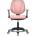 RFG Детски стол RFG Sweety Black, меш, до 100 kg, розов