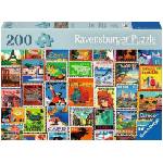 Ravensburger Пъзел Ravensburger от 200 XL части - Марки от пътувания (7012001371)