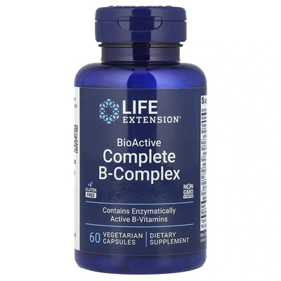Life Extension Bio-Active Complete B-Complex, 60 vcaps