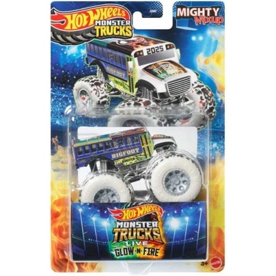 Hot Wheels Monster Trucks Live Glow Fire