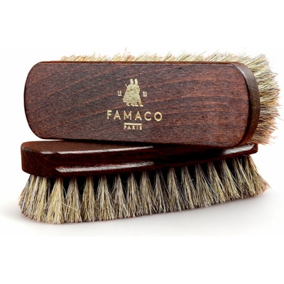 Leštiaci kefa na topánky Famaco Malý 15 cm svetlý