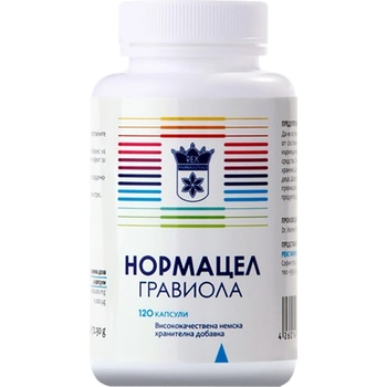 Image 1 of Vitalis Pharma Нормацел Гравиола [120 капсули]