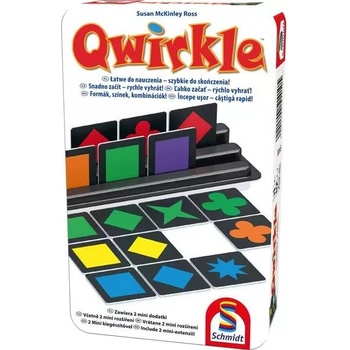 Schmidt Spiele Qwirkle настолна игра в метална кутия (18131-182)