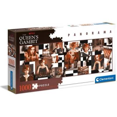 Clementoni Пъзел 1000 части панорама - The Queen's Gambit (39696)