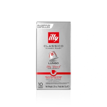 illy illy® - Espresso капсули съвместими с Nespresso - Classico Lungo Cube - 10 броя
