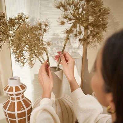 Umelý kvet Boľševník (Heracleum) 80cm