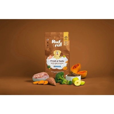 RUFRUF Fresh & Tasty Light & Senior krůta se zeleninou 6 kg