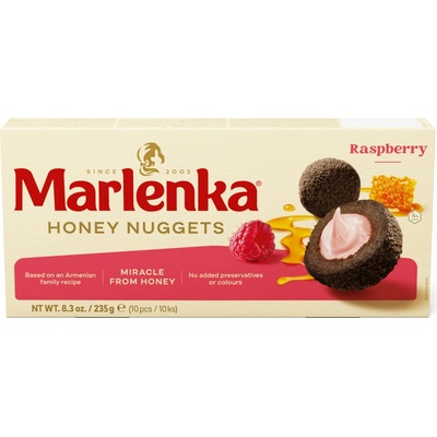 Marlenka Malinové medové kuličky 235 g – Sleviste.cz