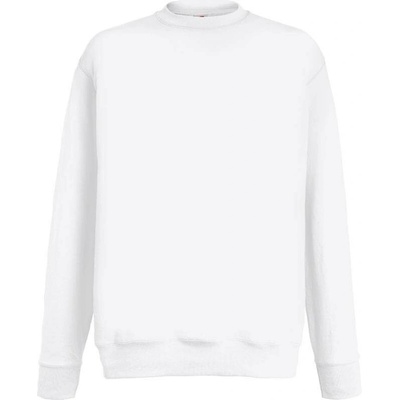 Fruit of the Loom Lightweight Set-In Sweat biela