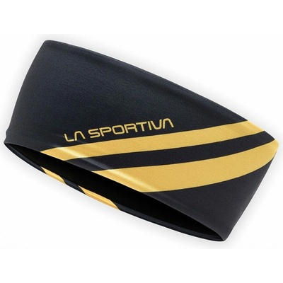 LA Sportiva Diagonal Headband Black Yellow