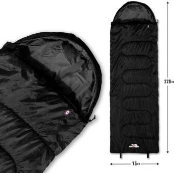 Tac Maven спален чувал Major, черен (D19002-01)