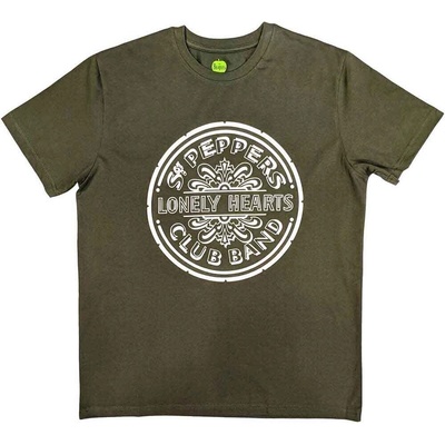 The Beatles Lonely Hearts Khaki Green XL Риза (BT04MK04)