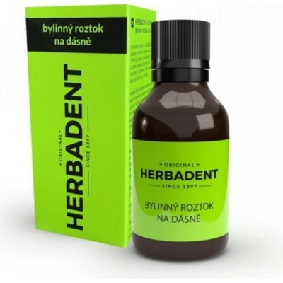 HERBADENT Bylinný roztok na dásně 25 ml
