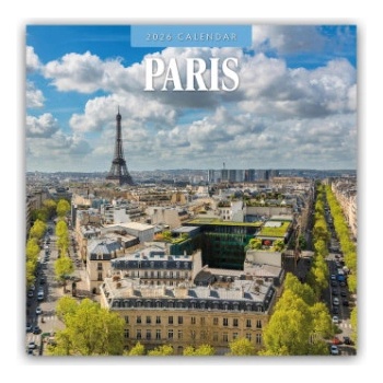 Browntrout Verlags GmbH Paris 2026 - 16-Monatskalender | Red Robin