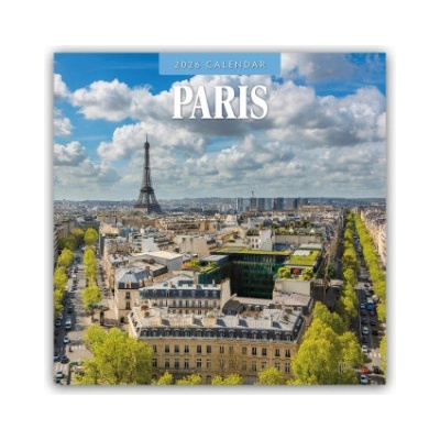 Browntrout Verlags GmbH Paris 2026 - 16-Monatskalender | Red Robin