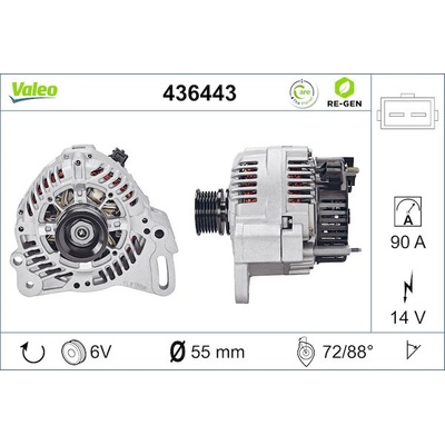 generátor VALEO 436443