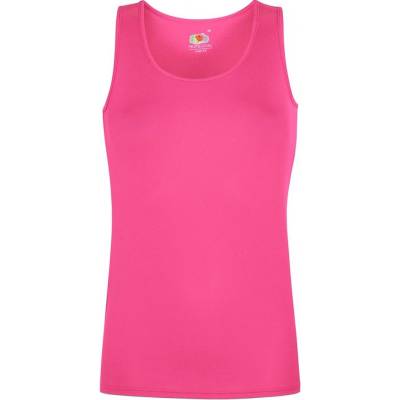 Fruit of the Loom Performance Women's Sleeveless T-shirt 614180 růžová