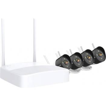Tenda Комплект за видеонаблюдение TENDA K4W-3TC, WiFi 2.4GHz 144Mbps, 4 IP камери 3MP, HDMI/VGA изход, USB 2.0 - 6932849434545 (K4W-3TC)
