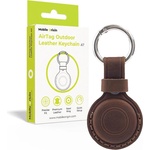 Mobile Origin Кожен ключодържател за Apple AirTag - Mobile Origin A7 Outdoor Leather Keychain (кафяв) (MO-AOLK-MBRW)