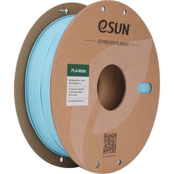 eSUN PLA-Matte Light Blue - 1, 75 mm / 1000 g (PLA-MT175Q-U1P1)