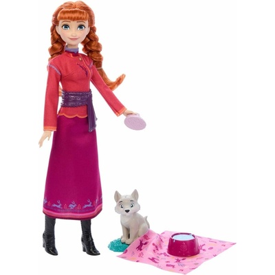 Mattel Frozen Anna s polární liškou