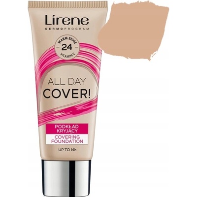 Lirene Vitamin E krycí fluidný make-up 24 Beige 30 ml