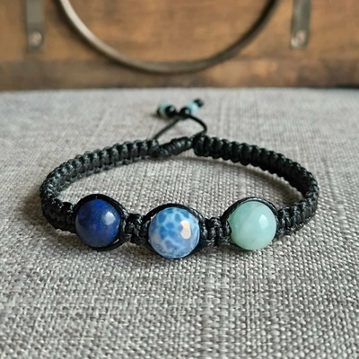 Marole Kozorožec (Lapis Lazuli, Achát, Amazonit) 51174117310792