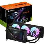 Gigabyte AORUS GeForce RTX 5090 XTREME WATERFORCE 32G - OC Edition - graphics card - GeForce RTX 5090 - 32 GB