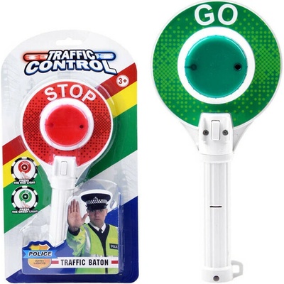 Policajná plácačka so svetlom GO STOP