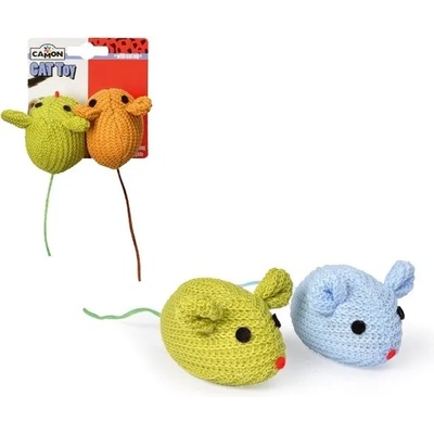Camon Mice mesh - котешка играчка 7 см. , 2 броя