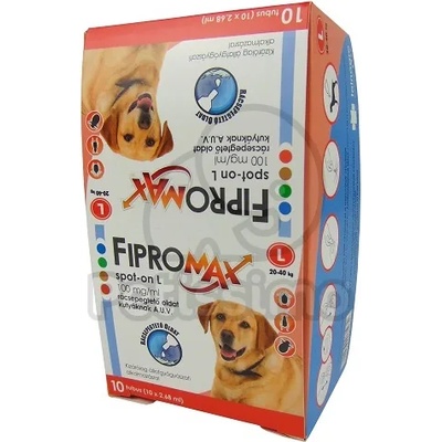 FIPROMAX Spot-On L за кучета A. U. V. 10 бр