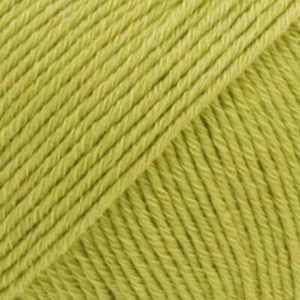 DROPS Design Cotton Merino Uni Colour 10 Pistachio Плетива прежда (105110)