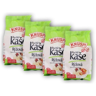Knuspi Rýchla kaša ryžová s jogurtom 4 x 250g
