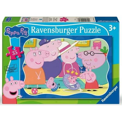 RAVENSBURGER Prasátko Peppa 35 dílků