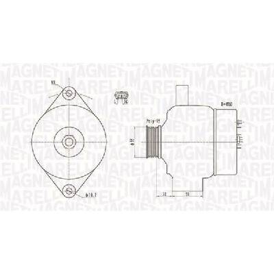 Generátor MAGNETI MARELLI 063732026010