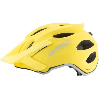 Alpina Детска каска за планинско колоездене Alpina Kid's Apax Mips Bike helmet - Lemon Yellow Matt - Lemon Yellow Matt - размер 51-56 cm (851-1648-0111)